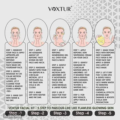 Voxtur Beauty Charcoal Facial Kit for Fairness Instant (250 g) Facial Kit, Women Facial Kit,Women Facial Kit,Men Facial Kit,Men And Women Facial Kit,Girl Facial Kit,Boy Facial Kit-thumb3