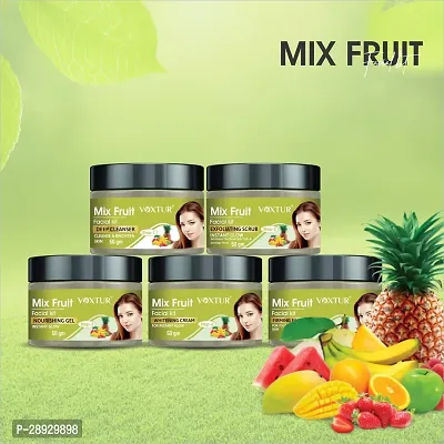 Voxtur Beauty Mix Fruti Facial Kit for Fairness Instant (250 g) Facial Kit, Women Facial Kit,Women Facial Kit,Men Facial Kit,Men And Women Facial Kit,Girl Facial Kit,Boy Facial Kit-thumb2