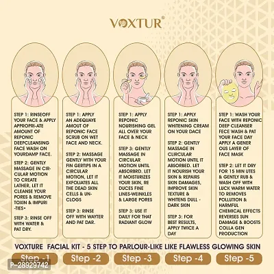 Voxtur Beauty Papaya Facial Kit for Fairness Instant (250 g) Facial Kit, Women Facial Kit,Women Facial Kit,Men Facial Kit,Men And Women Facial Kit,Girl Facial Kit,Boy Facial Kit-thumb3