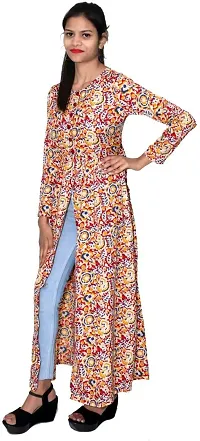 Raikwar Women's Jaipuri Crepe Full Length Casual Maxi Dress#8865_XXL-thumb1