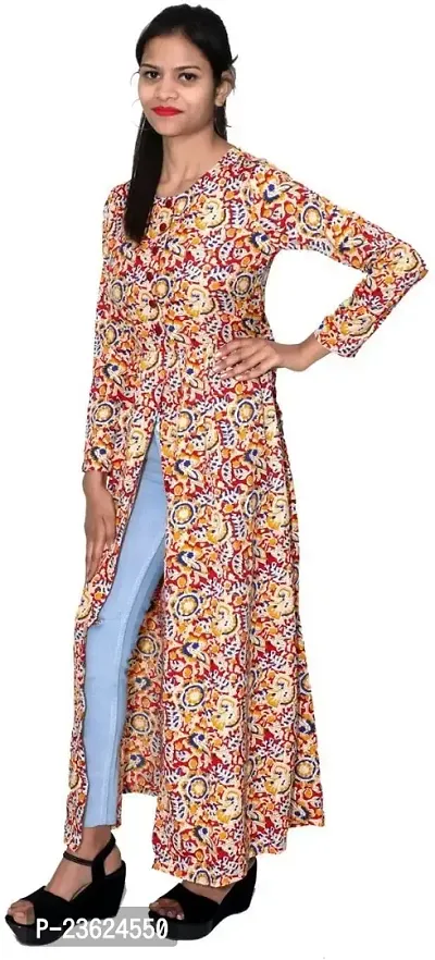 Raikwar Women's Jaipuri Crepe Full Length Casual Maxi Dress#8865_XXL-thumb2