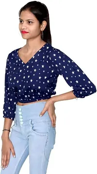 Raikwar Women's Regular Fit Casual Western Wear Stylish Elegant Trendy Latest Styles | Tops  Tunics for women-thumb1