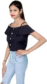 Raikwar Women's Regular Fit Casual Western Wear Stylish Elegant Trendy Latest Styles | Tops  Tunics for women-thumb3