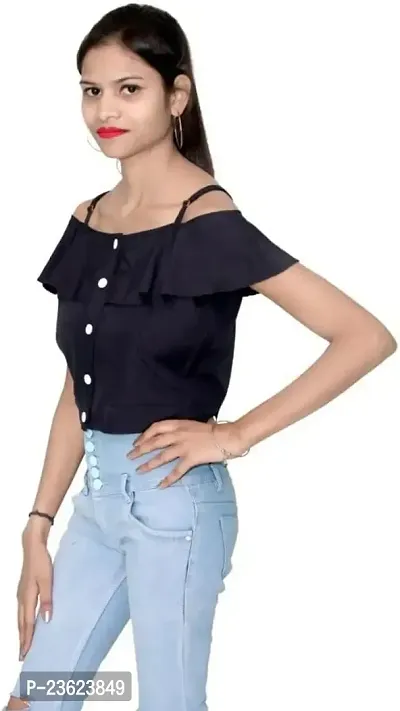 Raikwar Women's Regular Fit Casual Western Wear Stylish Elegant Trendy Latest Styles | Tops  Tunics for women-thumb4