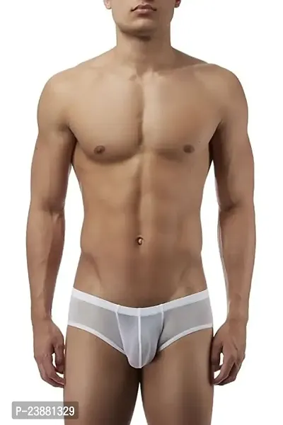 Sanasha Men Stylish  Comfortable Nylon Spandex Brief Underwear (SA-ML-07289)-thumb0