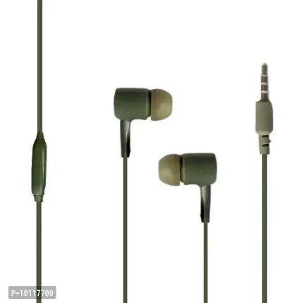 Great Green Wired Earphone With Best Quality (Great Green)