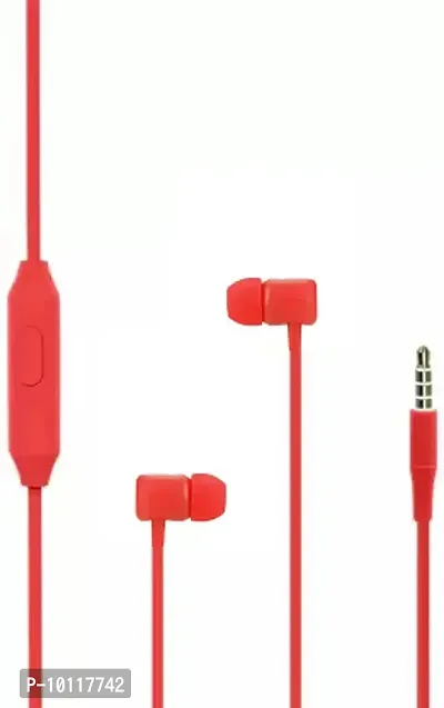 Great Red Wired Earphone With Best Quality (Great Red)-thumb0