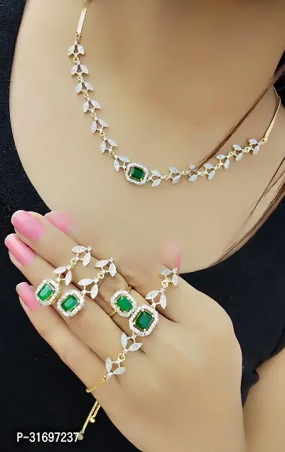 Stylish Alloy Jewellery Set For Women-thumb0