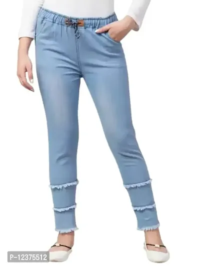 Stylish Joggers Fit Women Denim Classy Jeans for Casual wear