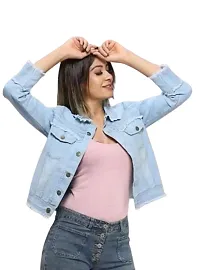 Girls denim jacket stylish and comfortable-thumb1