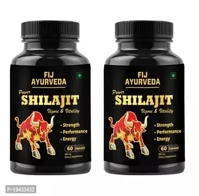 Pure Natural Shilajit Capsules Combo For Boosting Men Strength Performance Energy