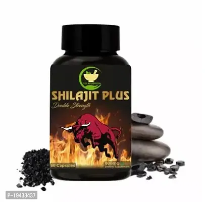 Pure Natural Shilajit Capsules For Boosting Men Strength Performance Energy