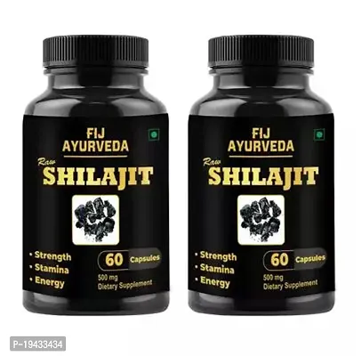 Pure Natural Shilajit Capsules Combo For Boosting Men Strength Performance Energy