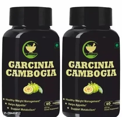 FIJ AYURVEDA Garcinia Cambogia Capsule for Weight Loss for Fat Cutter, Fat Loss, Belly Fat,Slim Body Shape, Fat Burner Capsule, Weight Loss Capsule, Garcinia Cambogia, Wajan Kam karne ki Dawa  Weight