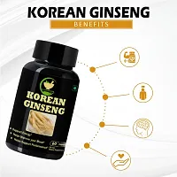 FIJ AYURVEDA Korean Ginseng Root Extract Dietary Supplement | Strength, Stamina Booster, Sex Power Capsule  Energy Booster |Ayurvedic ndash; 500mg 60 Capsules-thumb3