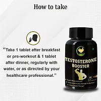 FIJ AYURVEDA Testosterone Booster Capsule for Muscle Growth  Energy Booster  Stamina Booster | Testosterone | with Shilajit, Safed Musli, Ashwagandha Extract - 500mg 60 Capsules Ayurvedic Products-thumb2