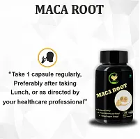 FIJ AYURVEDA Maca Root Extract Dietary Supplement for Men  Women ndash; 500mg 60 Capsules (Pack of 1)-thumb3