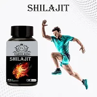 EARTH KING Shilajit/Shilajeet Capsule Supports Strength, Stamina  Energy - 500mg 60 Capsules (Pack of 1)-thumb3