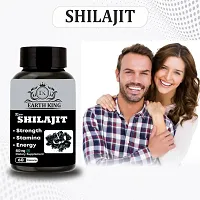 EARTH KING Raw Shilajit/Shilajeet Extract Capsule - 500mg 60 Capsules (Pack of 1)-thumb4