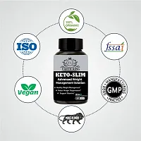 EARTH KING Keto Slim Advanced Weight Management Supplement Supports Fat Loss  Appetite Suppressant for Men  Women ndash; 500mg 60 Capsules (Pack of 1)-thumb4