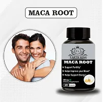 EARTH KING Maca Root Extract Capsule Dietary Supplement for Men  Women ndash; 500mg 60 Capsules-thumb2