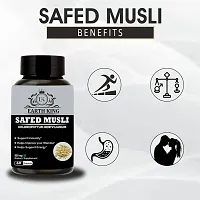 EARTH KING Safed Musli Extract Capsule (Chlorophytum Borivilianum) Supports Strength  Stamina ndash; 500mg 60 Capsules-thumb1