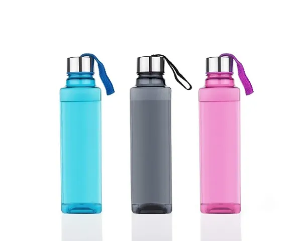 Square Shape Plastic Water Bottles