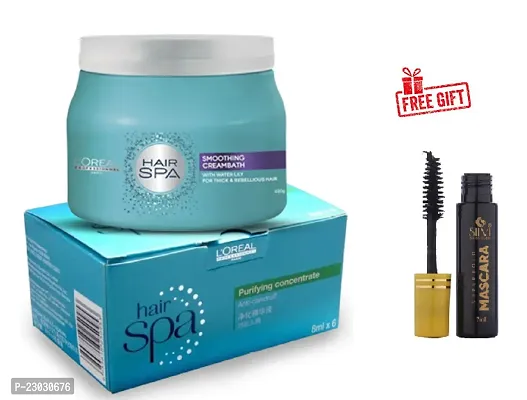 Lorial Hair Spa Smoothing Bath  Free Silvi Beauty Mascara