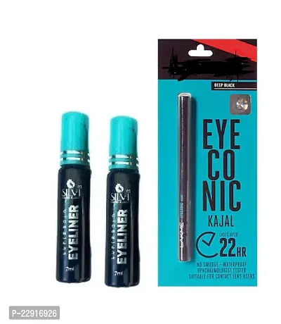 Eye Co Nic Kajal P-1  Kajrere Eyeliner P2-thumb0