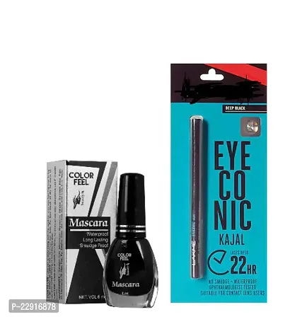 Eye Co Nic Kajal Silvi Color Feel Mascara-thumb0