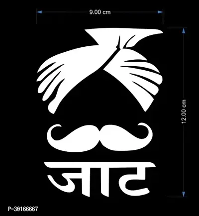 JAAT STICKER For for/Office/Home/Pooja Ghar/Bed Room/Hall