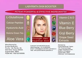 Labyrinth Skin Glow Skin Fuel Skin Booster With Collagen, Glutathione, Vitamin C, Hyaluronic Acid For Skin Glow_15 Effervescent Tablets-thumb1