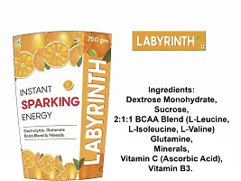 Labyrinth Energy Drink BCAA Blend 2:1:1 ratio, Glutamine, Electrolytes  Minerals for Instant Energy_500G-thumb2