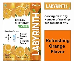 Labyrinth Energy Drink BCAA Blend 2:1:1 ratio, Glutamine, Electrolytes  Minerals for Instant Energy_500G-thumb3