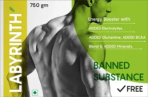 Labyrinth Energy Drink BCAA blend 2:1:1 ratio, Glutamine, Electrolytes  Minerals for Instant Energy_750G_MANGO-thumb1