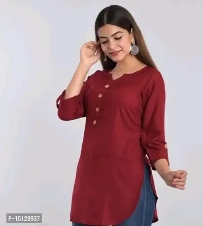 Women's Rayon A Line Kurti-thumb2