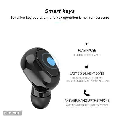 Fryska Ws-L21 Earbuds With Wireless Charging Case Earbuds Bluetooth Headset-thumb3