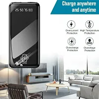 MI-STS FX14 10000mAh Digital Display Fast Charging Power Bank with 4-in-1 Cable And Mobile Stand-thumb3