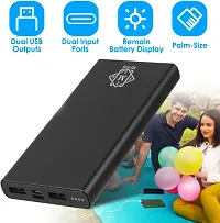 MI-STS K1 20000mAh Dual USB Fast Charging Power Bank with LED Indicator-thumb3