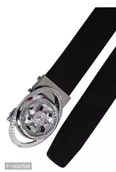 Men's Real Leather Ratchet Dress Belt, Cut to Exact Fit, Elegant Gift Box-thumb3