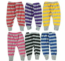 6 Kids Baby Boy And Baby Girl Thermal Pajama Pochi Strip-thumb1