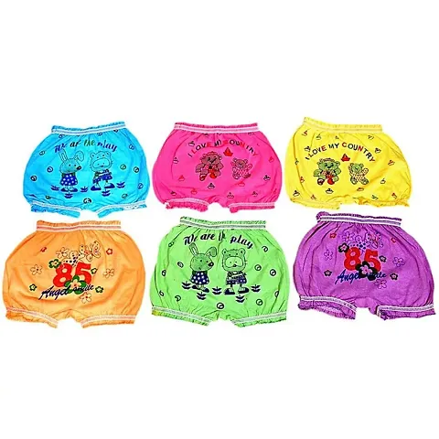 KIds Bloomer Panty Cartoon Print Pack Of