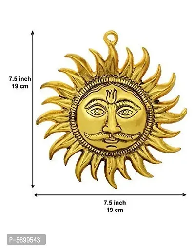 Metal Sun Wall Hanging-thumb0