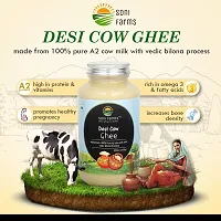 SoNi Farms - A2 Desi Cow Ghee (Vedic Bilona Process) - 1 Ltr-thumb2