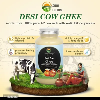 SoNi Farms - A2 Desi Cow Ghee (Vedic Bilona Process) - 1 Ltr-thumb3