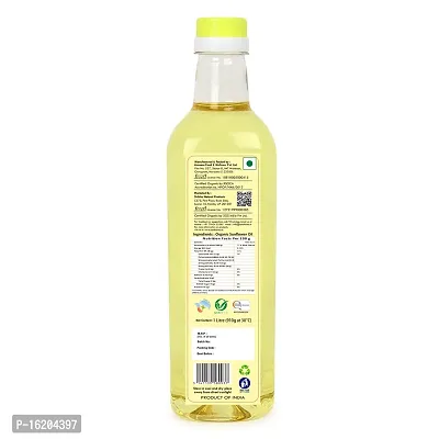 SoNi Farms - Organic Sunflower Oil (Cold Pressed) - 4 Ltr-thumb2