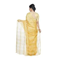 Designer Yellow Art Silk Saree Without Blouse Piece For Women-thumb1