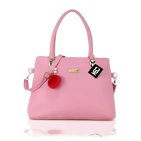 Trendy PU Hand-Held Shoulder Handbags For Women