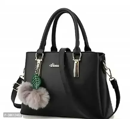 Stylish Black PU Handbag For Women