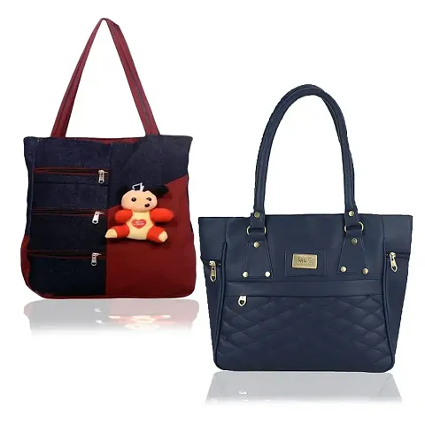 Trendy Cute Combo Of PU Handbags For Women